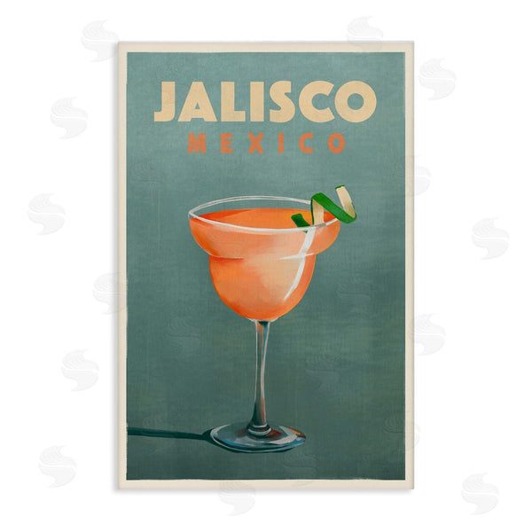 stupell industries The Whiskey Ginger | Jalisco Mexico Cocktail Wall Art