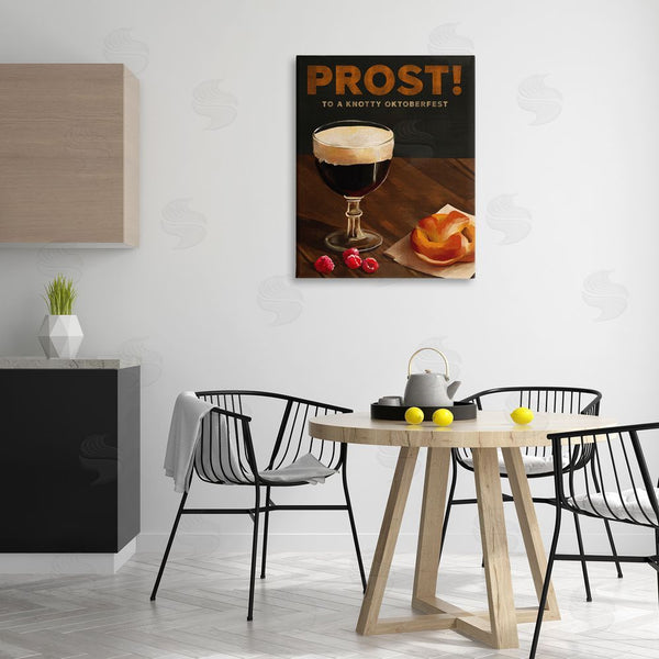 Stupell Industries The Whiskey Ginger | Prost Beer & Pretzel Wall Art