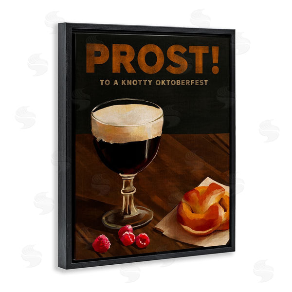 Stupell Industries The Whiskey Ginger | Prost Beer & Pretzel Wall Art