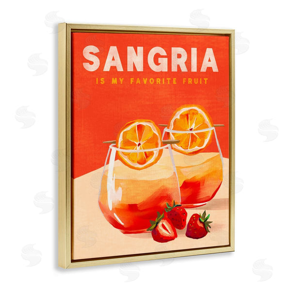 Stupell Industries The Whiskey Ginger | Sangria Favorite Fruit