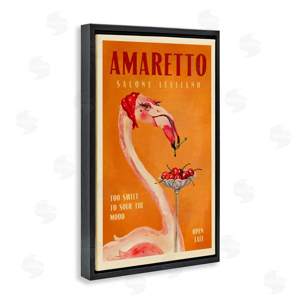 Stupell Industries The Whiskey Ginger | Vintage Amaretto Flamingo