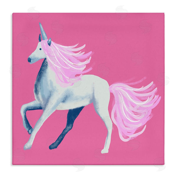 stupell industries Thimblepress | Pink Unicorn Illustration Wall Art
