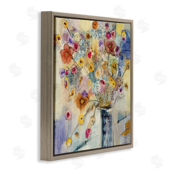 Stupell Industries Third And Wall | Chaotic Flowers Line Drawing