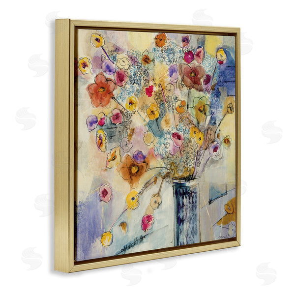 Stupell Industries Third And Wall | Chaotic Flowers Line Drawing