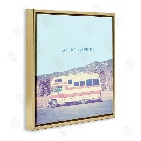 Stupell Industries Thomas Brown | Take Me Anywhere Family Camper