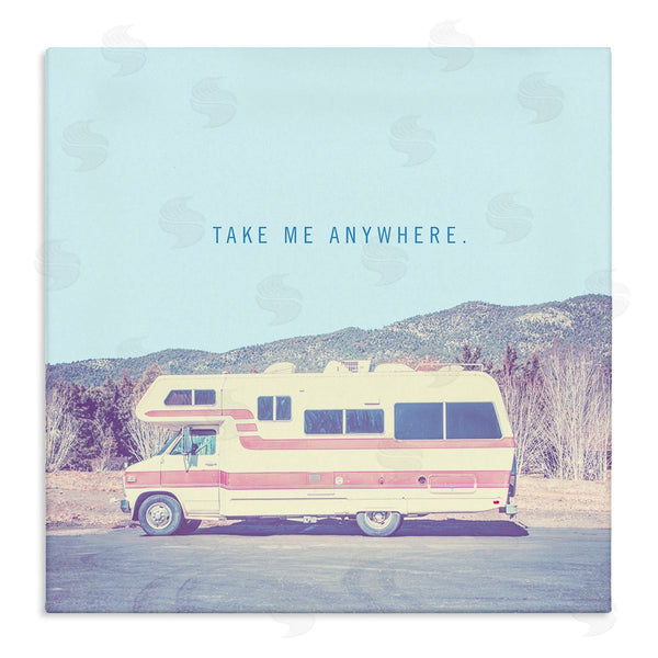 stupell industries Thomas Brown | Take Me Anywhere Family Camper