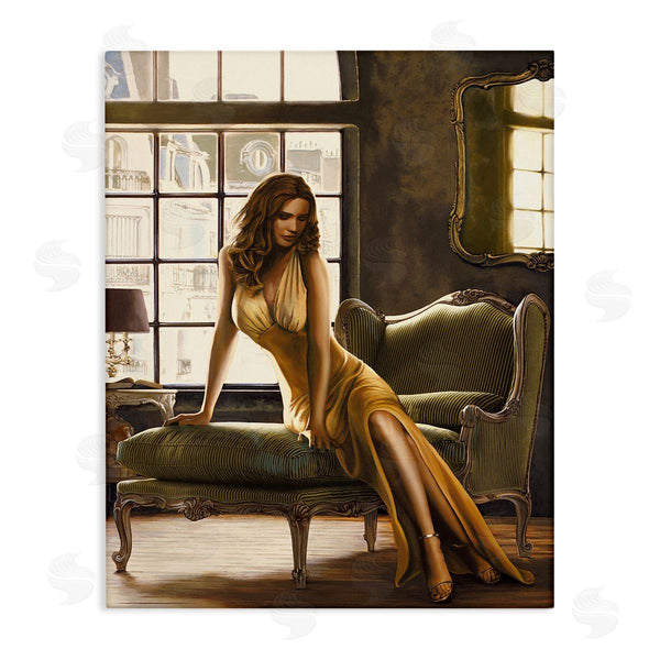 stupell industries Thomas Page | The Pose Female Portrait