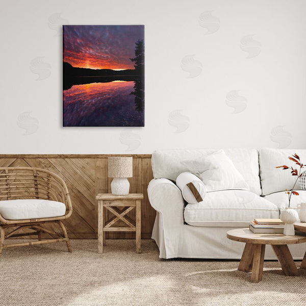 Stupell Industries Thomas Tepstad Berge | Lake Sunset Reflection Wall Art