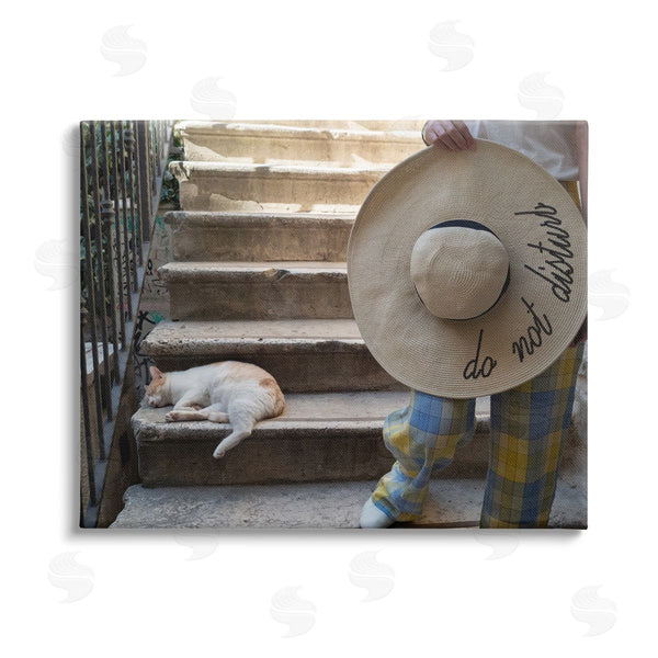 stupell industries Tilman Wagner | Do Not Disturb Cat Wall Art