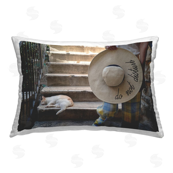 stupell industries Tilman Wagner | Sleeping Cat Do Not Disturb