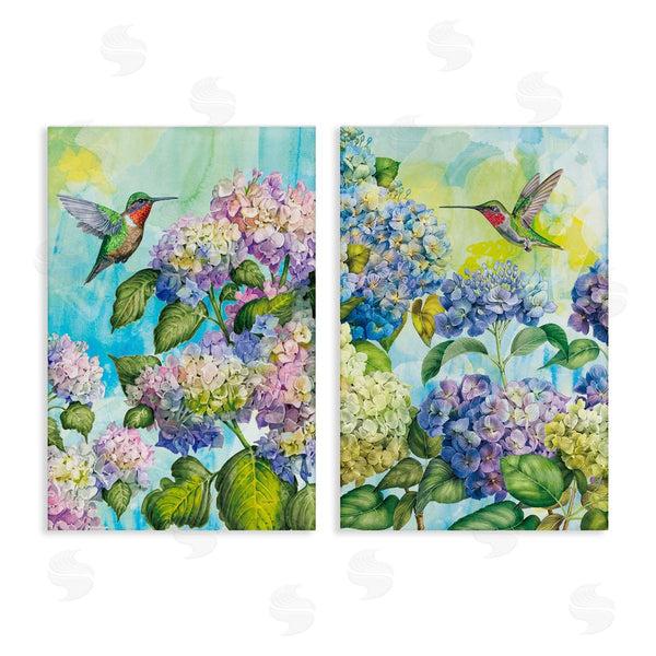 stupell industries Tim Coffey | Hummingbirds and Hydrangeas