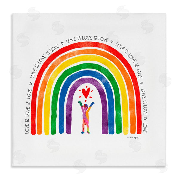 stupell industries Tim Coffey | Love Is Love Pride Inclusivity