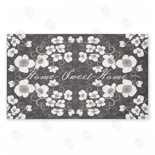 stupell industries Tim Coffey | Sweet Home Apple Blossoms Entry Non-Woven Door Mat