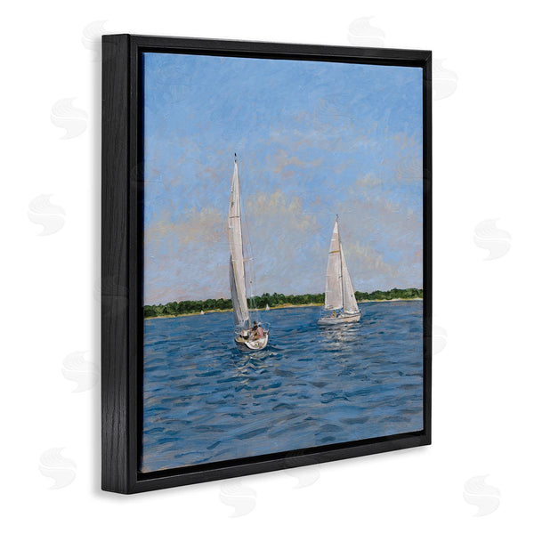 Stupell Industries Tim Coffey | Twin Summer Sailing Boats