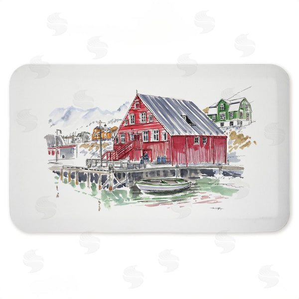 stupell industries Tim Coffey | Wanderlust Coastal Dock Anti-Fatigue Mat