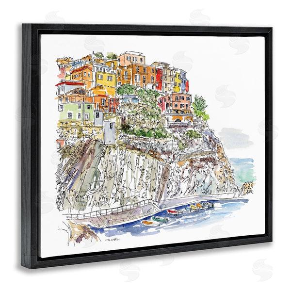 Stupell Industries Tim Coffey | Wanderlust Seaside Motif