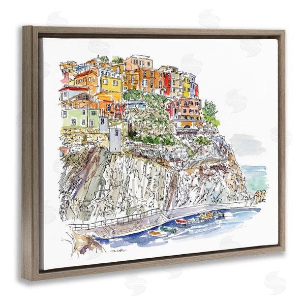 Stupell Industries Tim Coffey | Wanderlust Seaside Motif