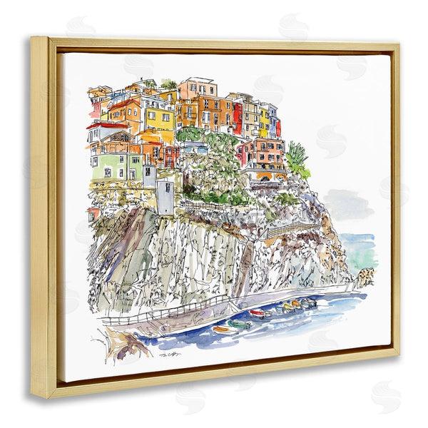 Stupell Industries Tim Coffey | Wanderlust Seaside Motif