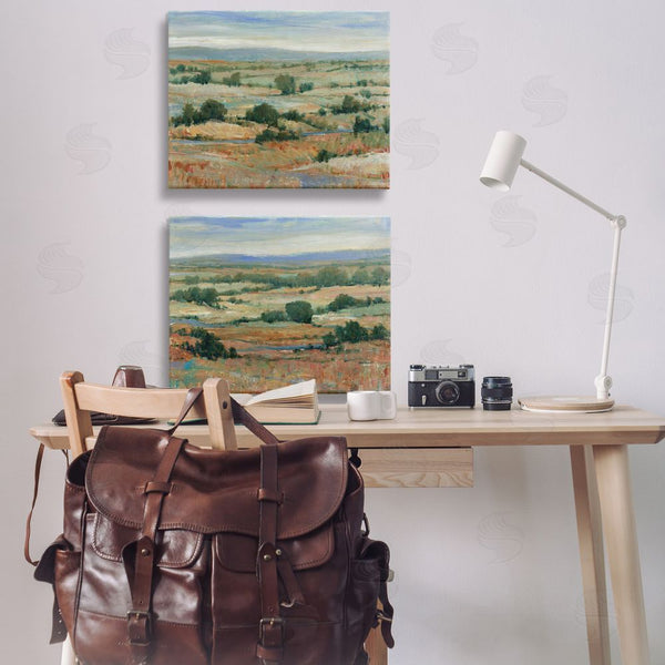 Stupell Industries Tim O'Toole | Abstract Farm Field Landscape Wall Art