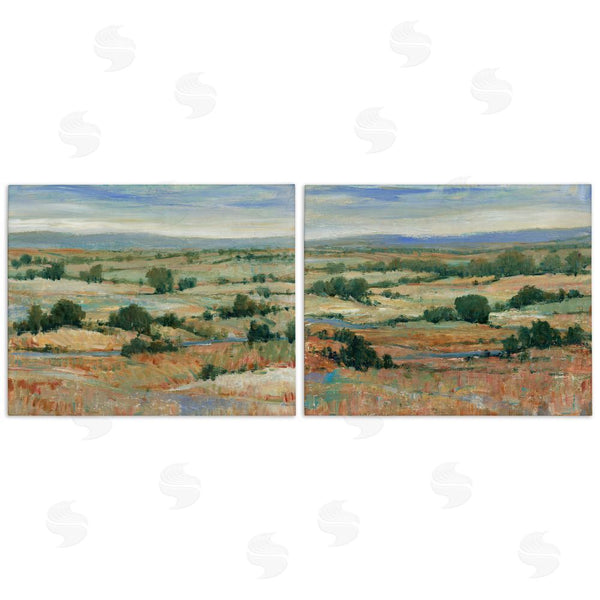 stupell industries Tim O'Toole | Abstract Farm Field Landscape Wall Art