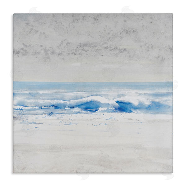 stupell industries Tim O'Toole | Abstract Ocean Shoreline Waves Nautical Beach Design Wall Art