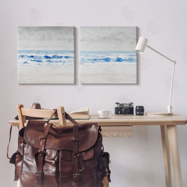 Stupell Industries Tim O'Toole | Abstract Rolling Beach Waves Shoreline Wall Art
