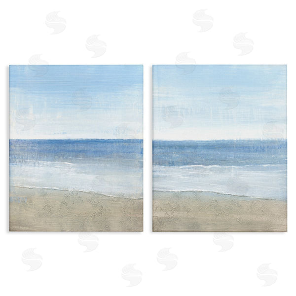 stupell industries Tim O'Toole | Coastal Seafoam Beach Waves