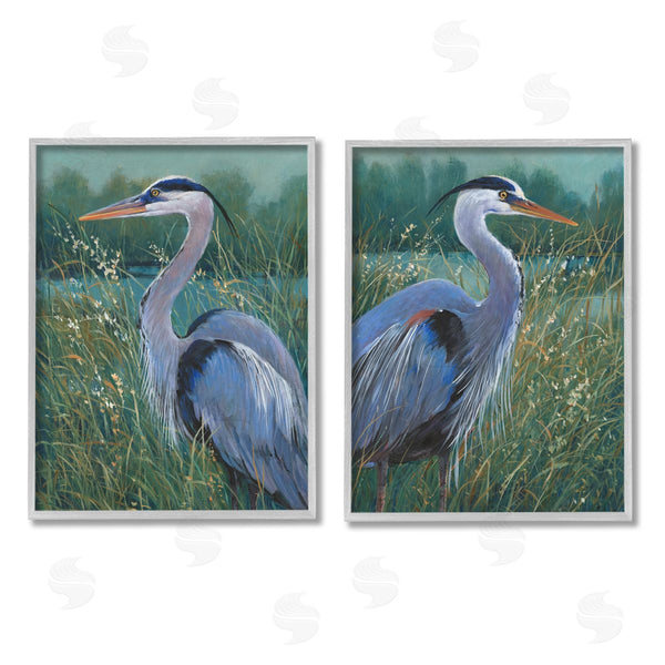 Stupell Industries Tim O'Toole | Herons & Lake Landscape