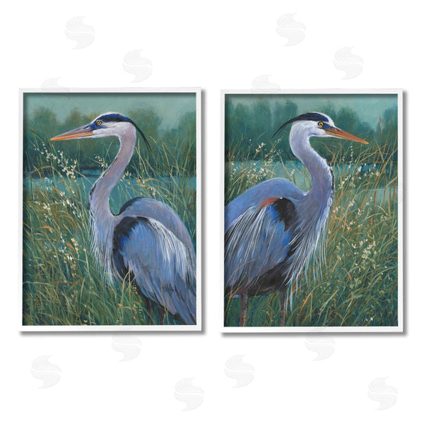 Stupell Industries Tim O'Toole | Herons & Lake Landscape