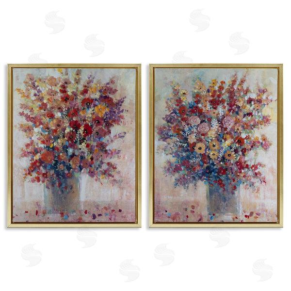 Stupell Industries Tim OToole | Bright & Bold Flower Expressions