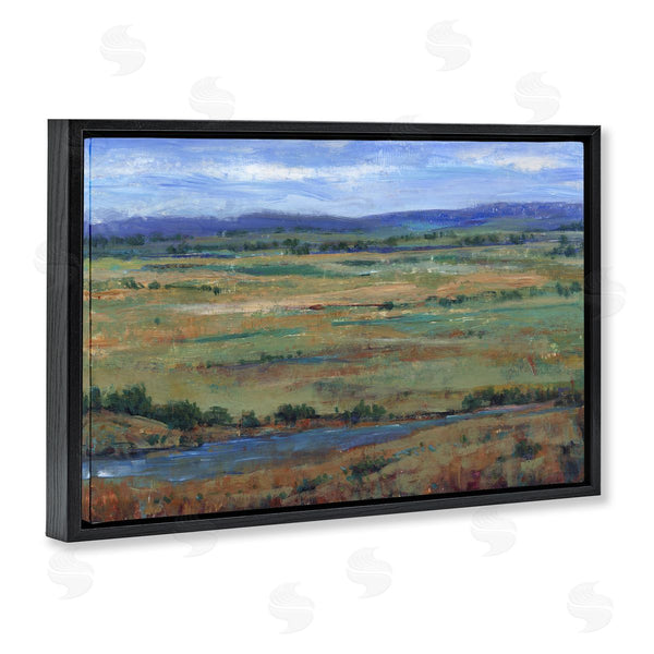 Stupell Industries Tim OToole | Flowing River By Mountains