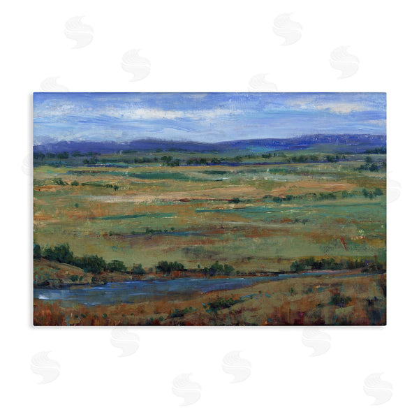 stupell industries Tim OToole | Flowing River by Mountains