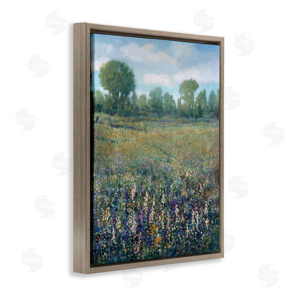 Stupell Industries Tim OToole | Lilac And Wildflower Fields