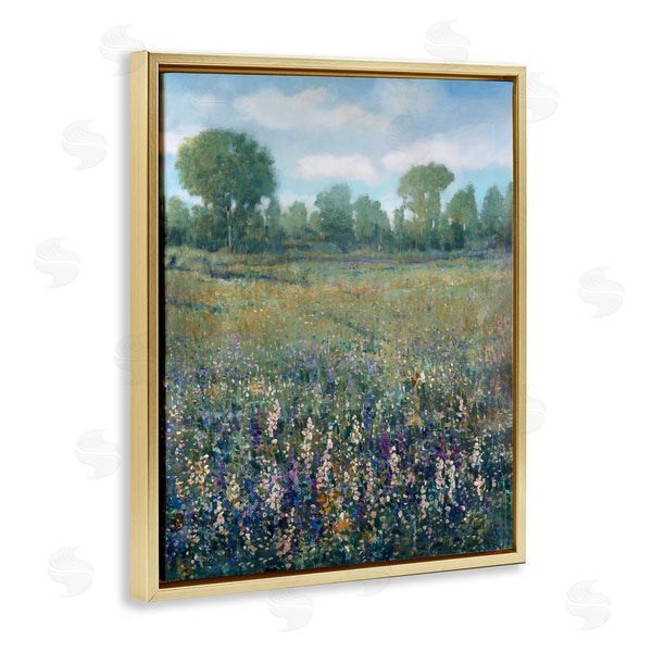 Stupell Industries Tim OToole | Lilac And Wildflower Fields