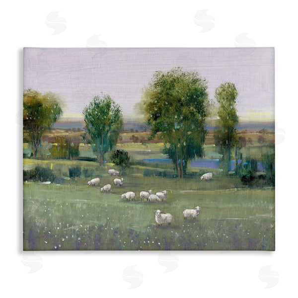 stupell industries Tim OToole | Sheep in Pasture Overlook