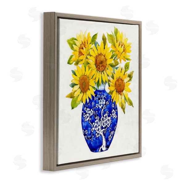 Stupell Industries Tim OToole | Watercolor Sunflower Bouquet