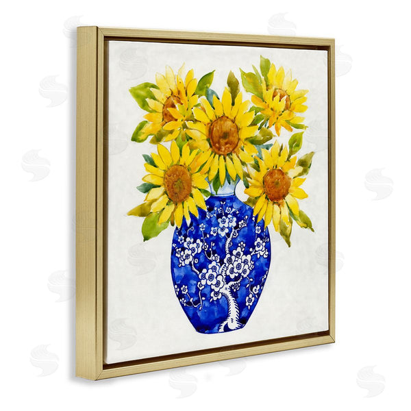 Stupell Industries Tim OToole | Watercolor Sunflower Bouquet