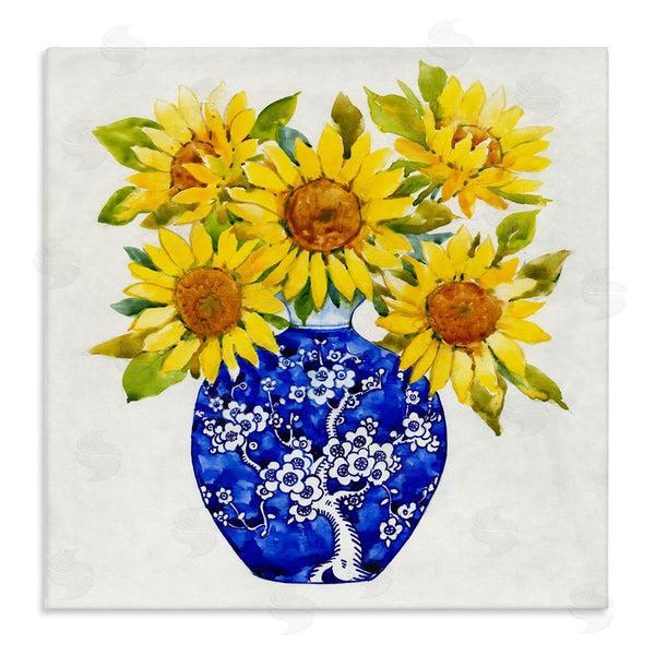 stupell industries Tim OToole | Watercolor Sunflower Bouquet