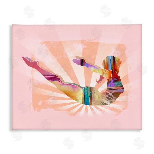 stupell industries Tim Parker | Abstract Mindfulness Exercise Wall Art