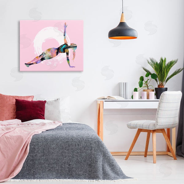 Stupell Industries Tim Parker | Abstract Yoga Exercise Wall Art