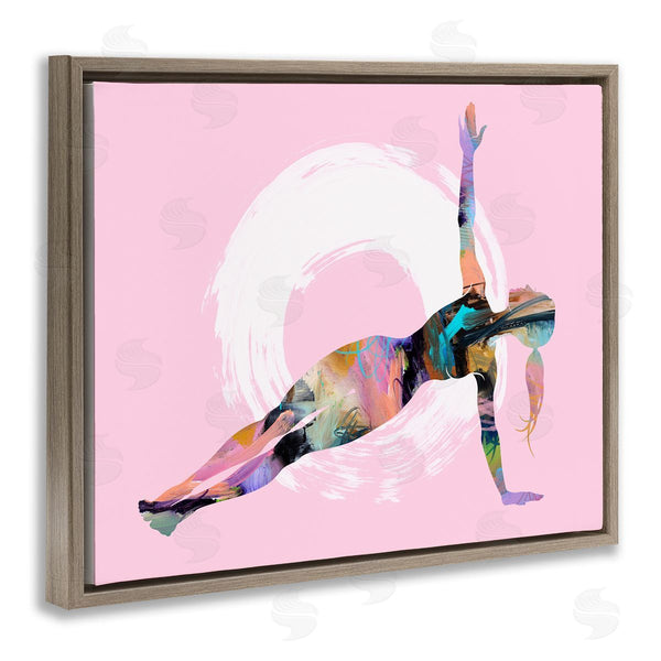 Stupell Industries Tim Parker | Abstract Yoga Exercise Wall Art