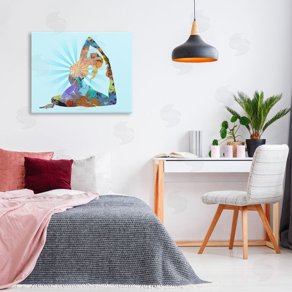 Stupell Industries Tim Parker | Meditative Mindful Yoga Wall Art