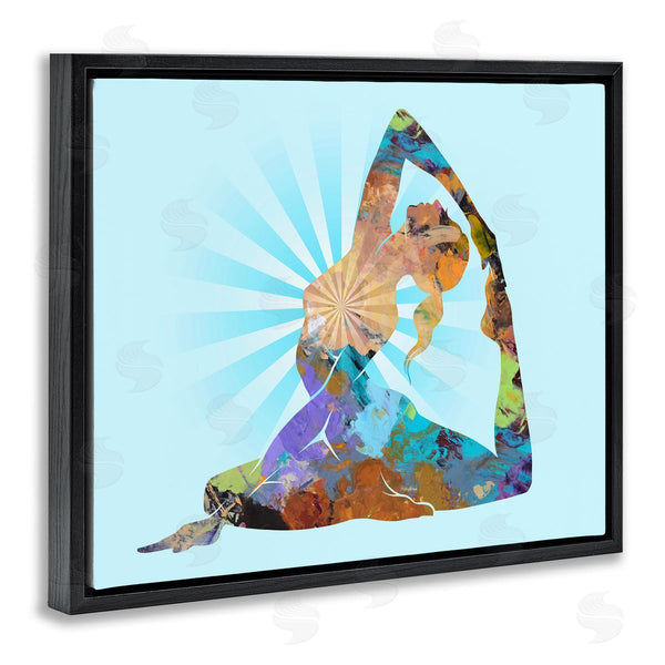 Stupell Industries Tim Parker | Meditative Mindful Yoga Wall Art