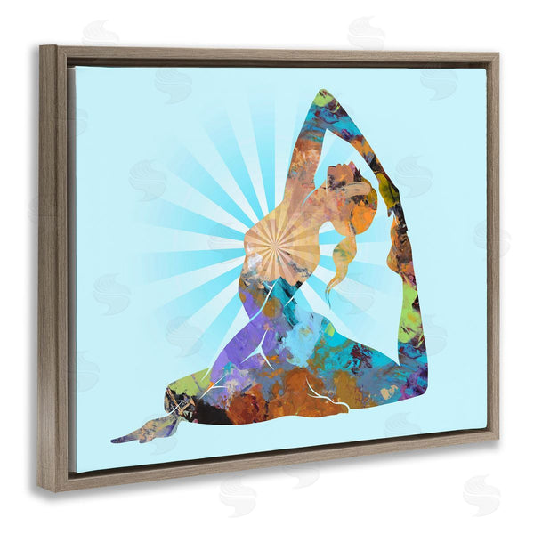 Stupell Industries Tim Parker | Meditative Mindful Yoga Wall Art
