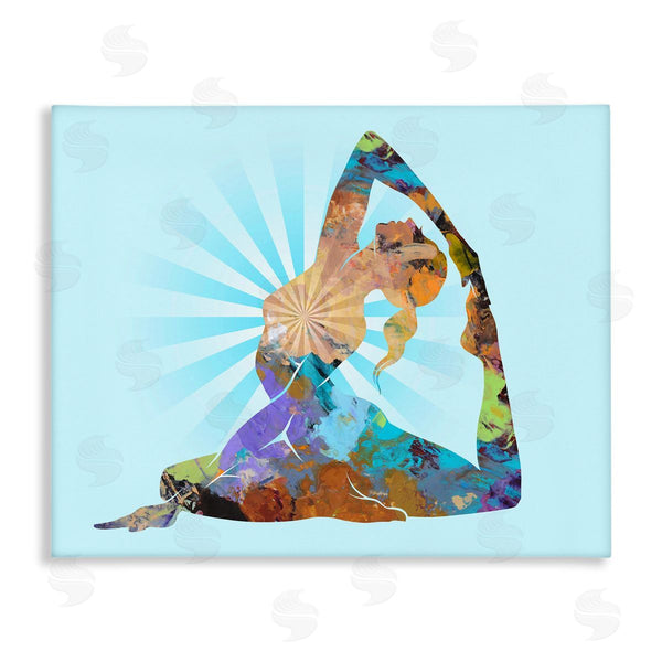 stupell industries Tim Parker | Meditative Mindful Yoga Wall Art