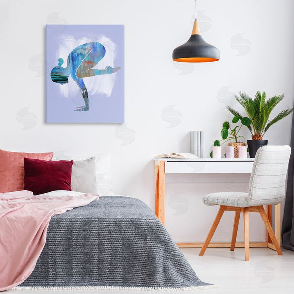 Stupell Industries Tim Parker | Mindful Yoga Pose Wall Art