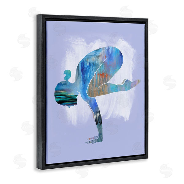 Stupell Industries Tim Parker | Mindful Yoga Pose Wall Art