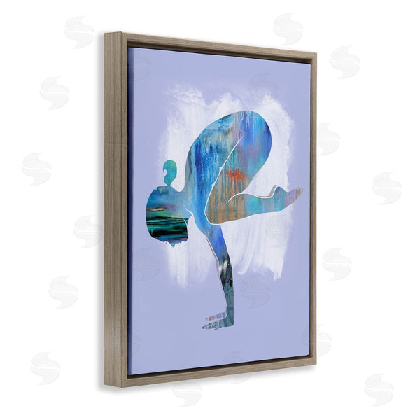 Stupell Industries Tim Parker | Mindful Yoga Pose Wall Art