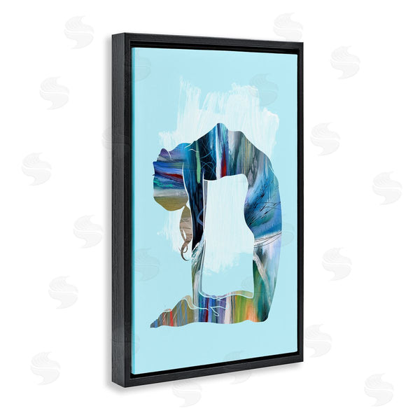 Stupell Industries Tim Parker | Powerful Yoga Stretch Wall Art