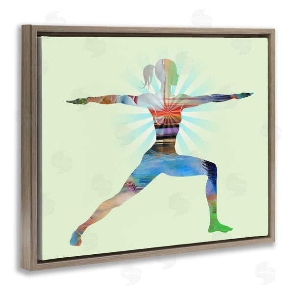 Stupell Industries Tim Parker | Standing Yoga Pose Wall Art